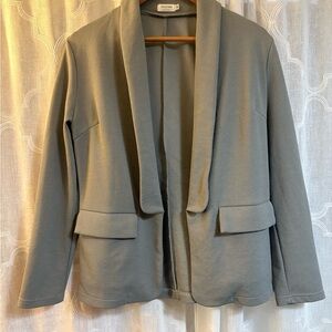 POGTMM Cardigan Adult Medium Gray Lightweight Fashion Womens 3 quarters sleeve